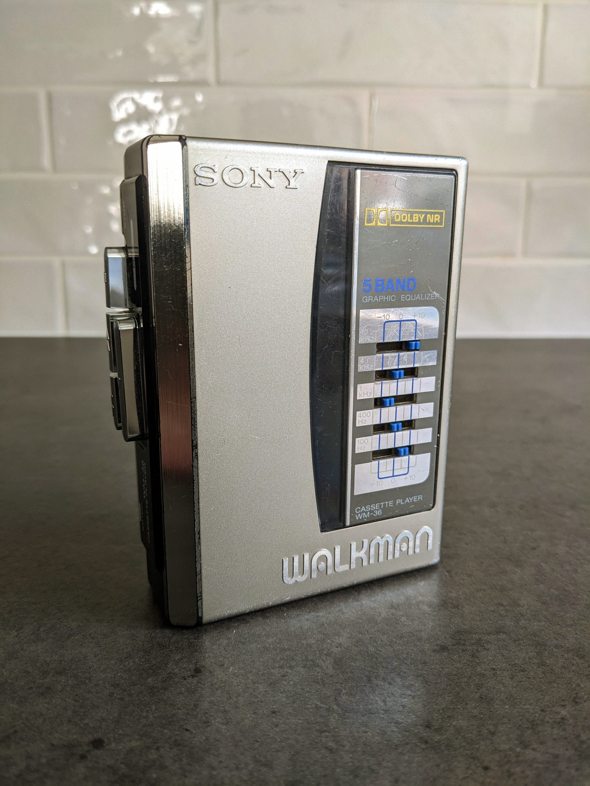 Sony Walkman Cassette Player WM-36 Vintage