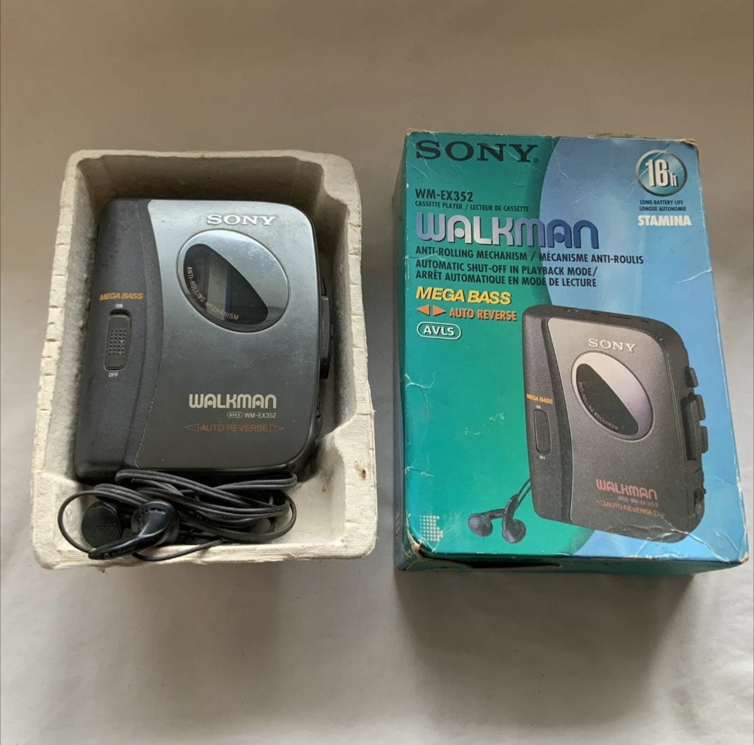 Cassette Player Sony Walkman WM-EX122 Potable Cassette Playe Tape