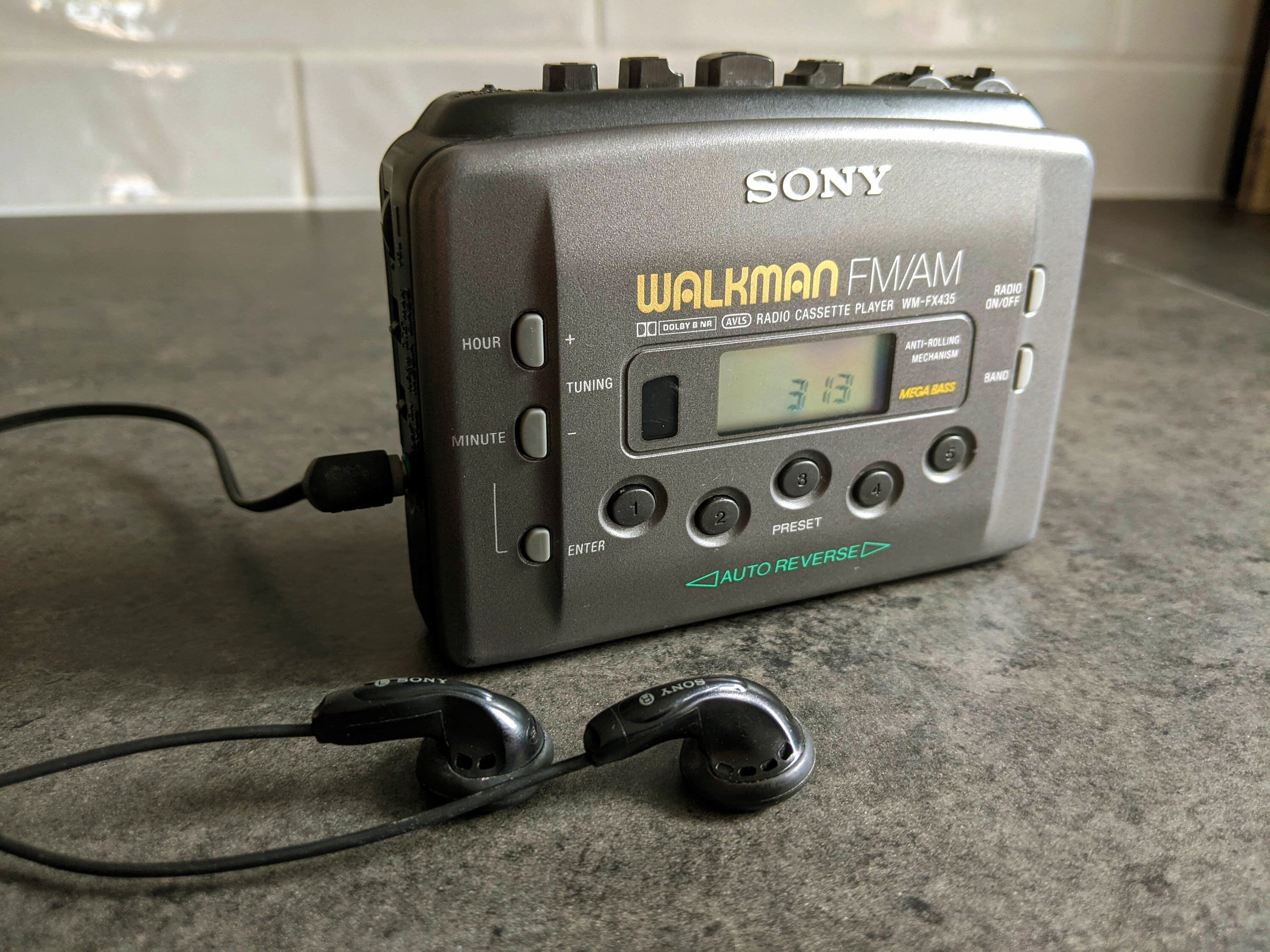 Sony Walkman Cassette Player & Radio WM-FX435 - Etsy