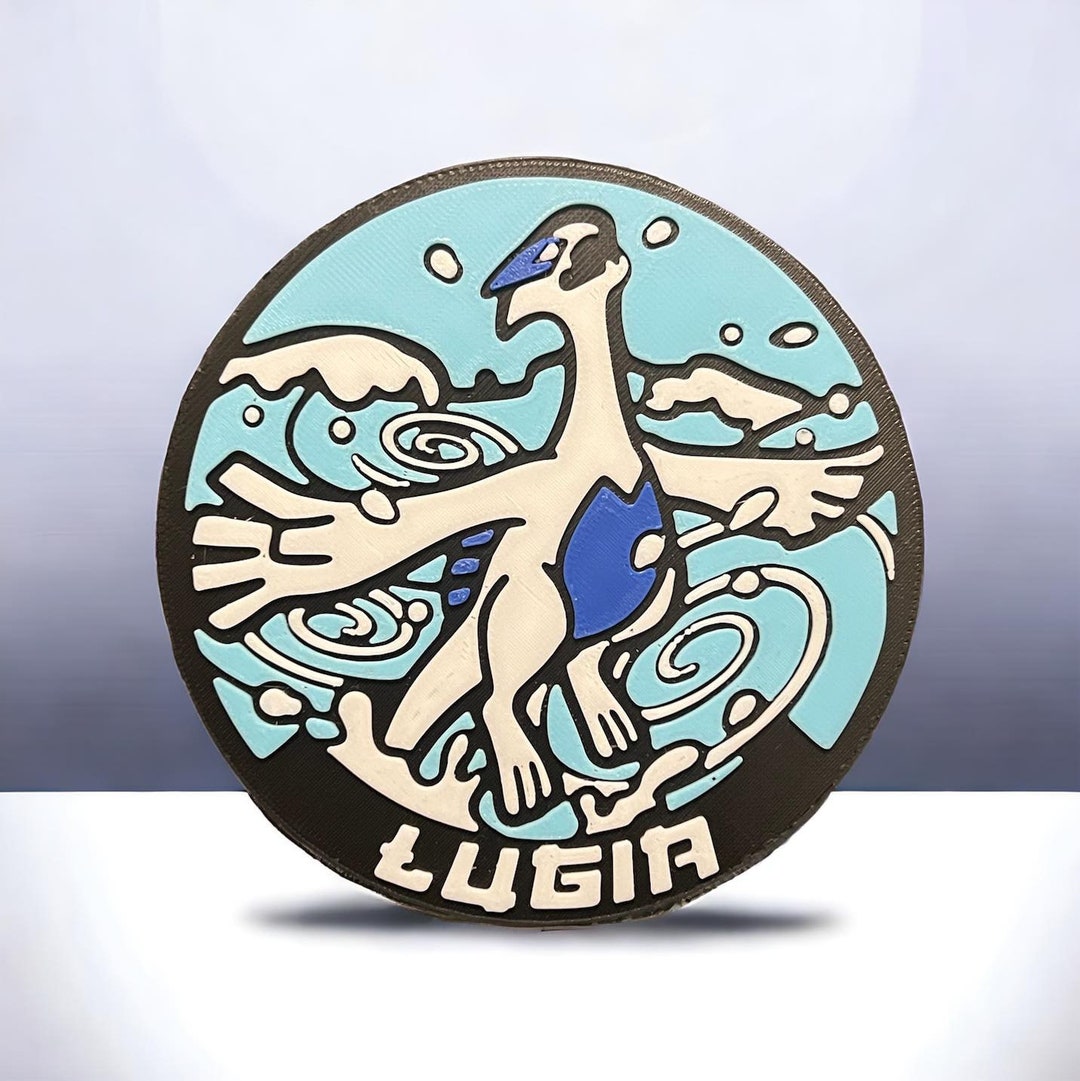 Pokemon Lugia Wall Decoration 3D Printed - Etsy