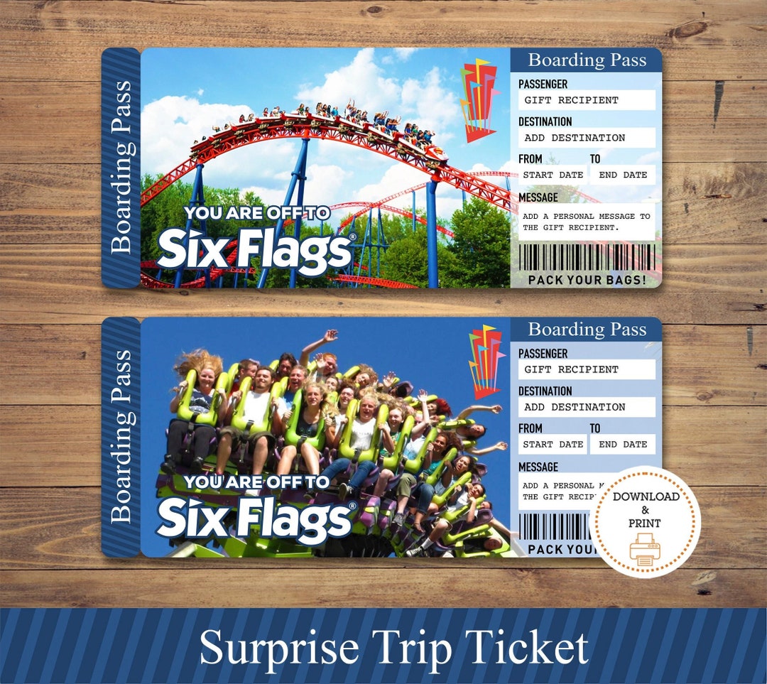 printable-six-flags-surprise-gift-ticket-boarding-pass-trip-ticket-admission-ticket-instant-download-editable-pdf-file-ticket-editable-etsy