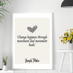 PILATES POSTER. Pilates Quote. Pilates Art Print. Pilates Wall Art. Pilates Design Studio. Wall Art Printable. Inspiration. Pilates Gift