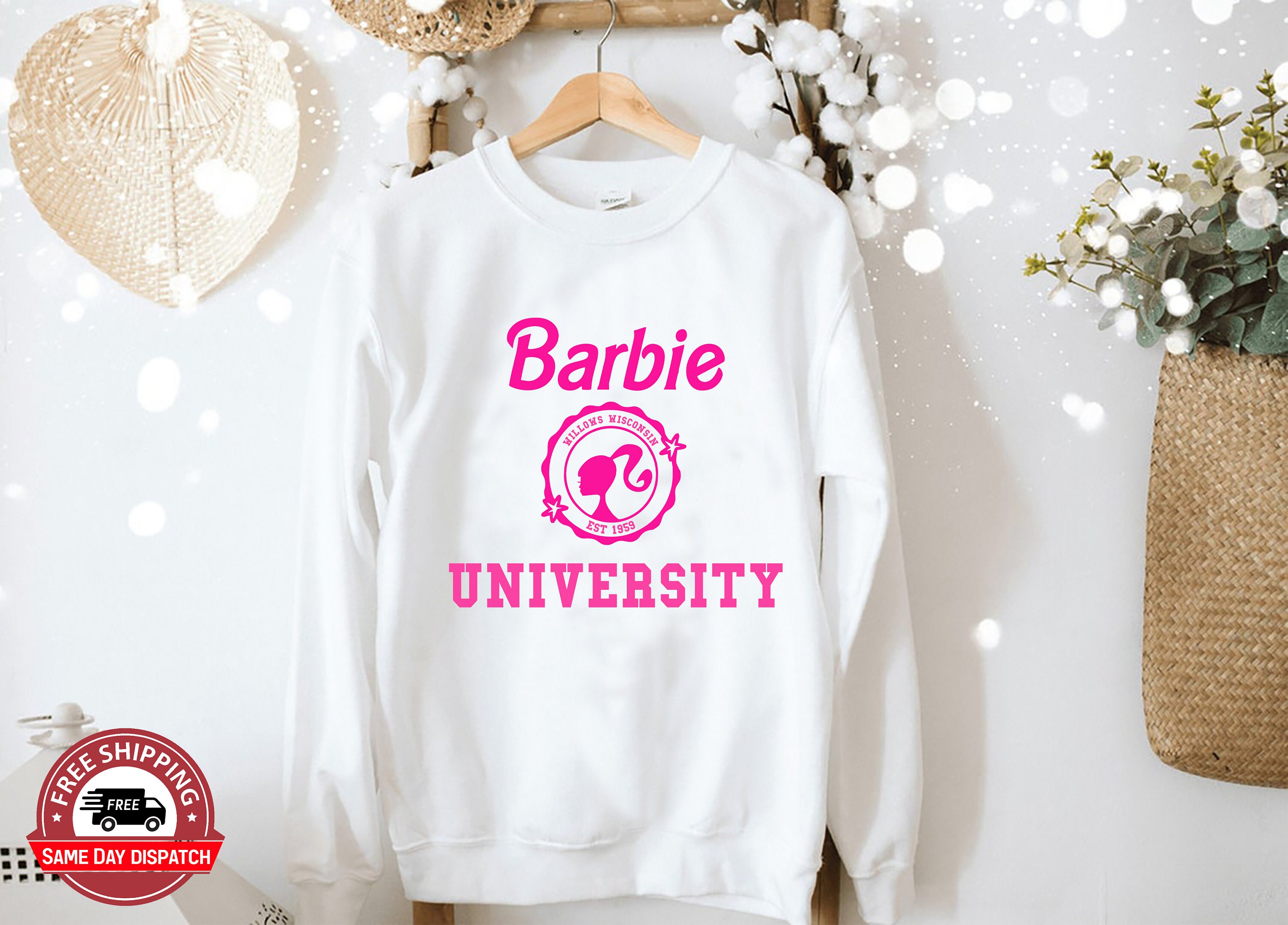 Barbie Sweatshirt - Etsy UK