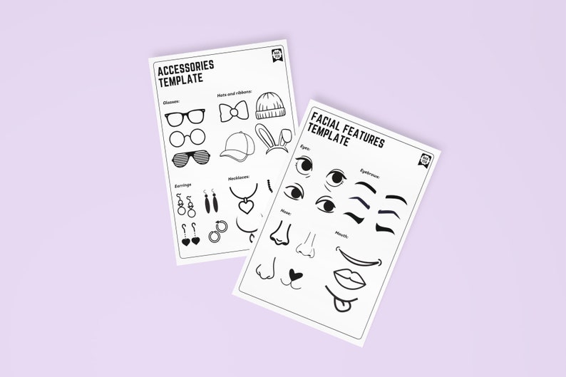 Classroom Icebreaker Drawing Face Activity Handout With Etsy