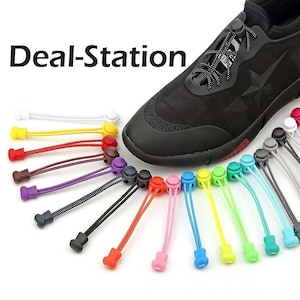 12 PCS No More Shoelace Silicone Anchors - Lace Lock Clip, Fit All
