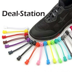 12 PCS No More Shoelace Silicone Anchors - Lace Lock Clip, Fit All