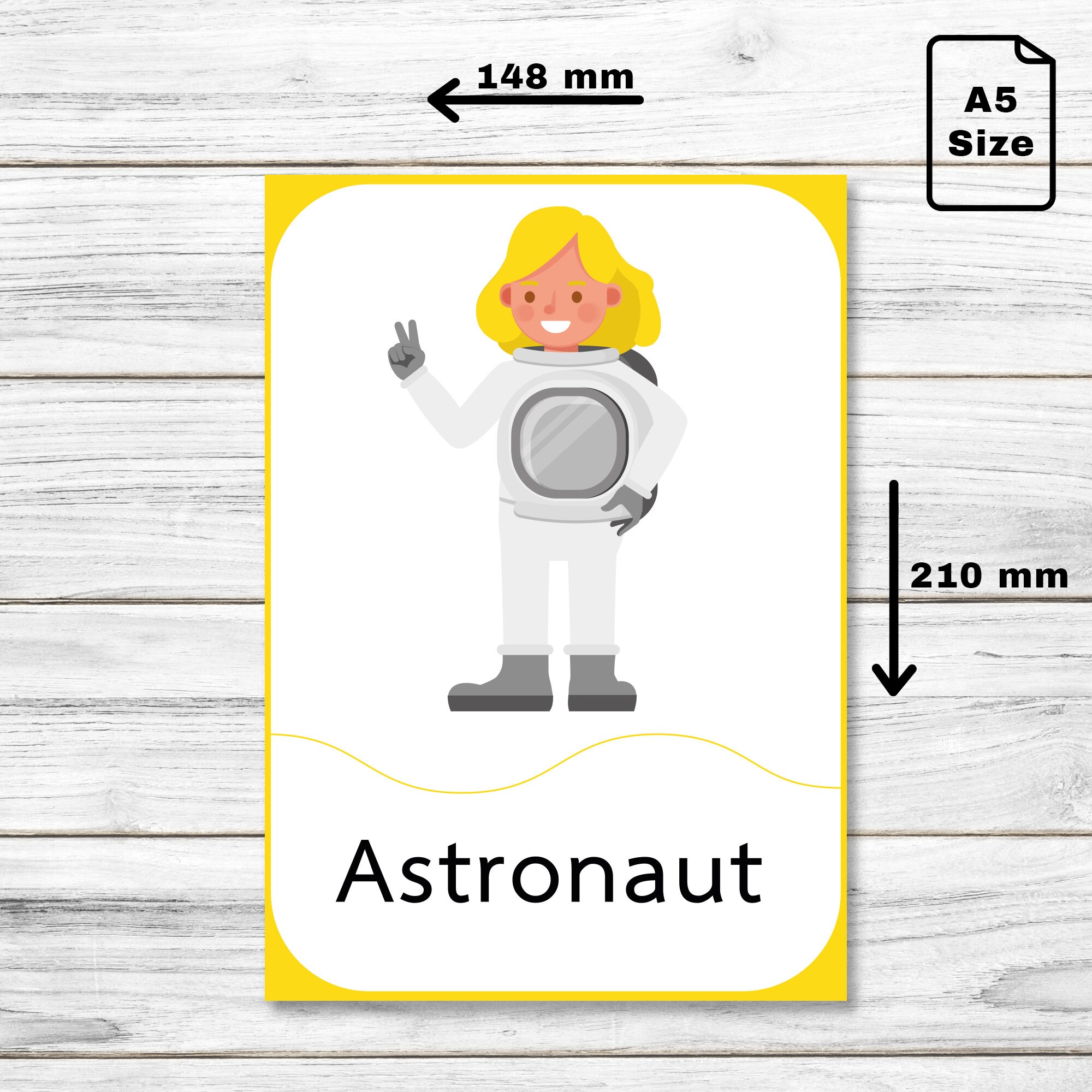 Occupations Digital Printable Flashcard - Community Helpers Printable ...