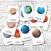 Digital Printable Solar System Flash Cards, Printable Activity, Outer ...