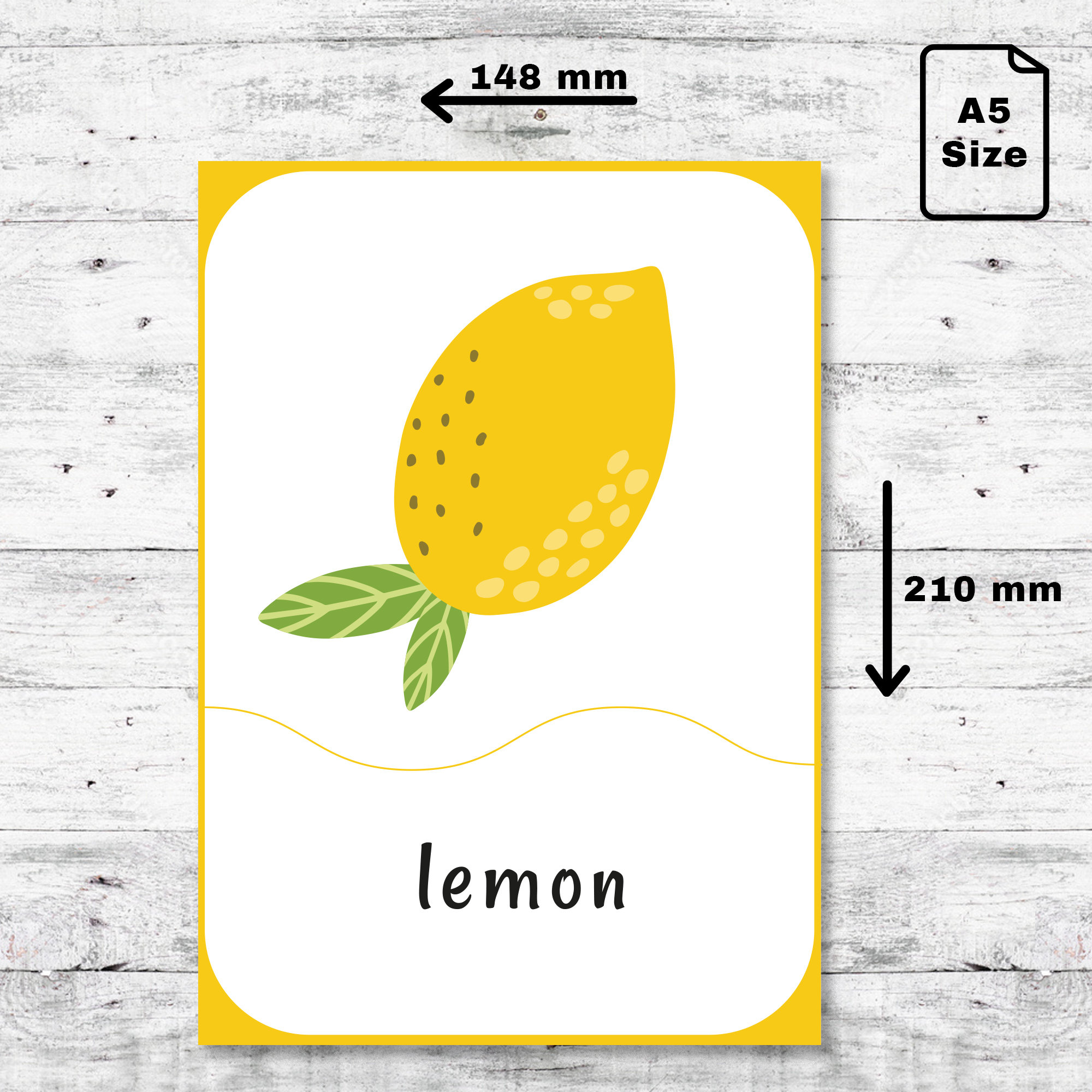 24 PDF Digital Printable Fruits and Vegetables Flashcards, Flashcards ...