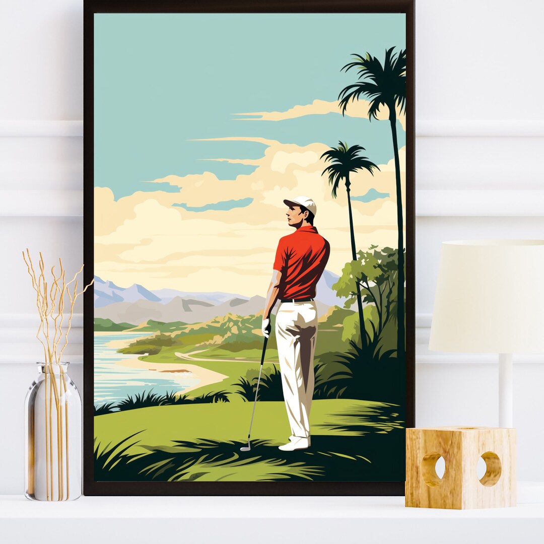 Golf Wall Art Golf Sports Golfer Svg Sports Wall Art Etsy