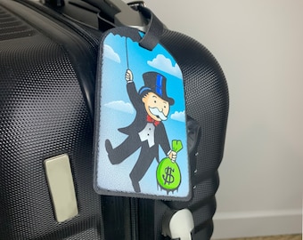 Monopoly Umbrella Personalized Travel Label