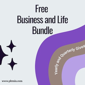 Paquete gratuito Business and Life de productos digitales para autónomos, creadores de contenido, emprendedores, empresas individuales y pequeñas empresas