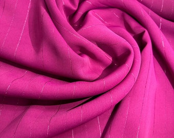 Tejido metalizado crepé Mlifa cortado a medida para caftanes, takchitas, abayas, djellabas - Vestido nupcial y tradicional marroquí Moda Tlija para bodas