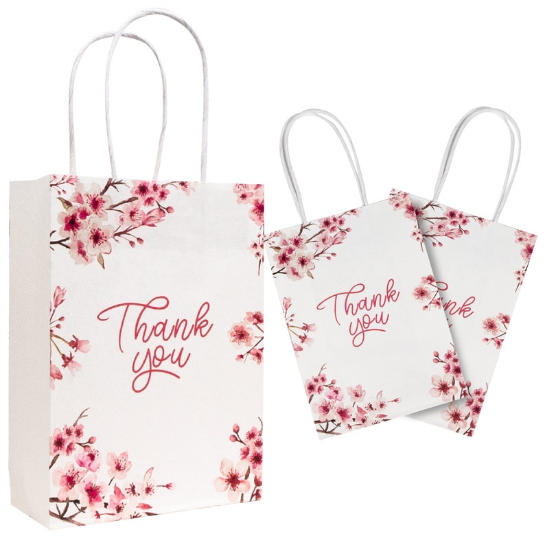 Small Thank You Bags With Handles for Gifts Bulk S Size Etsy