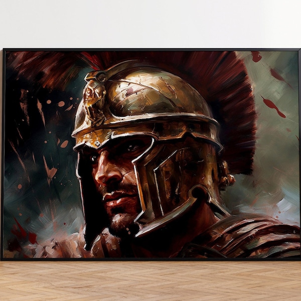 Gladiator Poster Ancient Rome Roman Soldier Wall Art Rome Poster Colosseum Rome Rome Print Roman Empire Rome Italy Poster Rome Wall Art