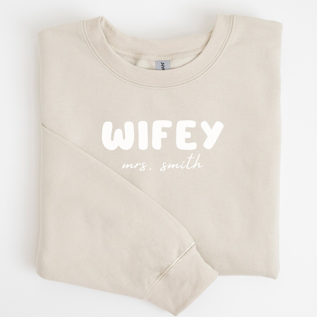Wife - Sustainably Made Sweatshirt main image 1