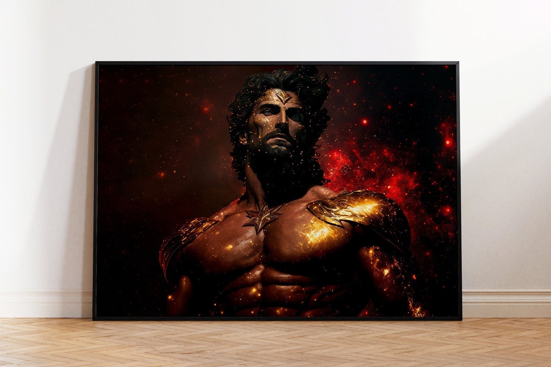 Ares Poster Ares Print Greek Mythology Poster Mythology - Etsy