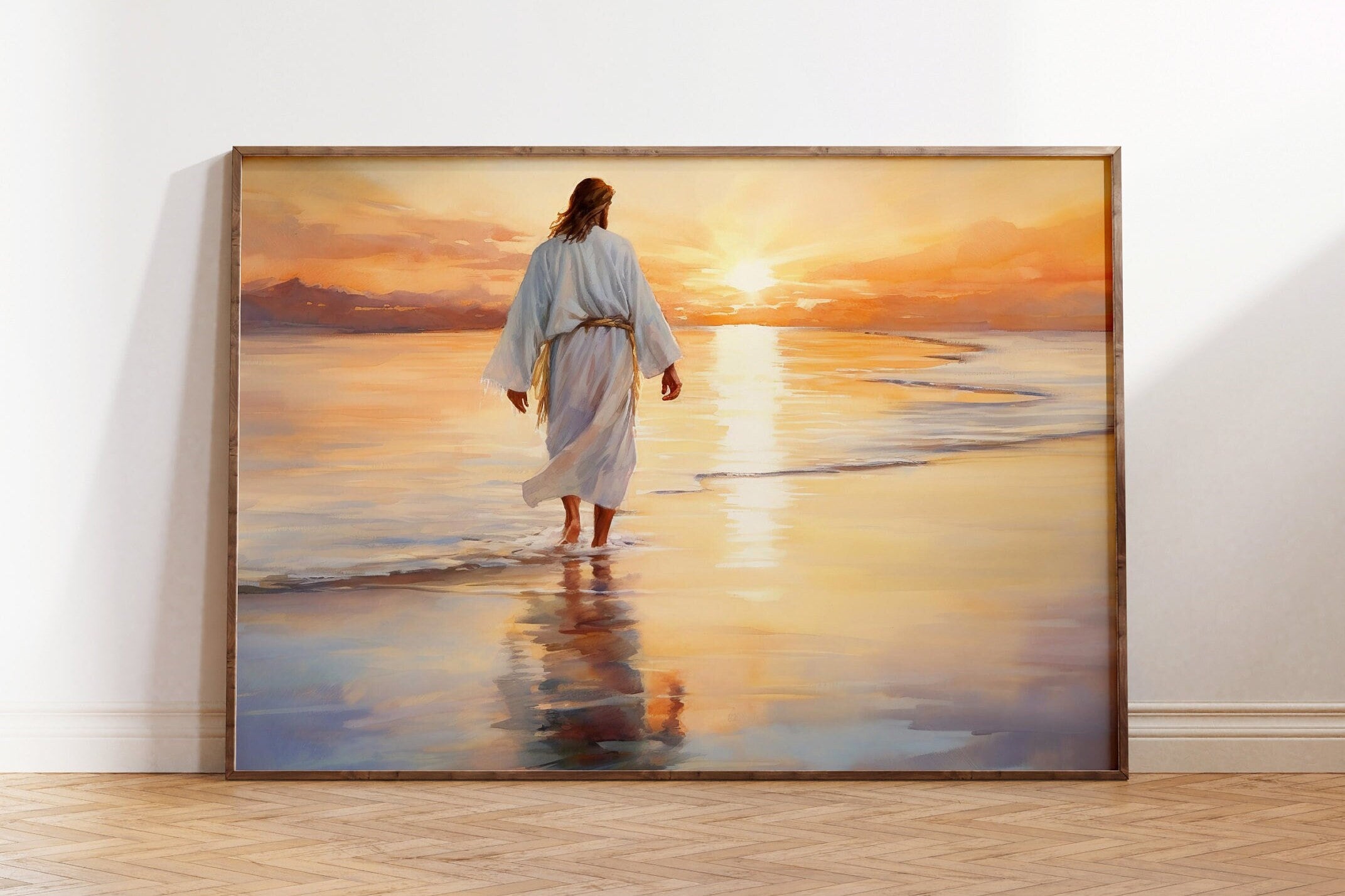 Jesus Walking on Water Jesus Painting Jesus Picture Jesus - Etsy
