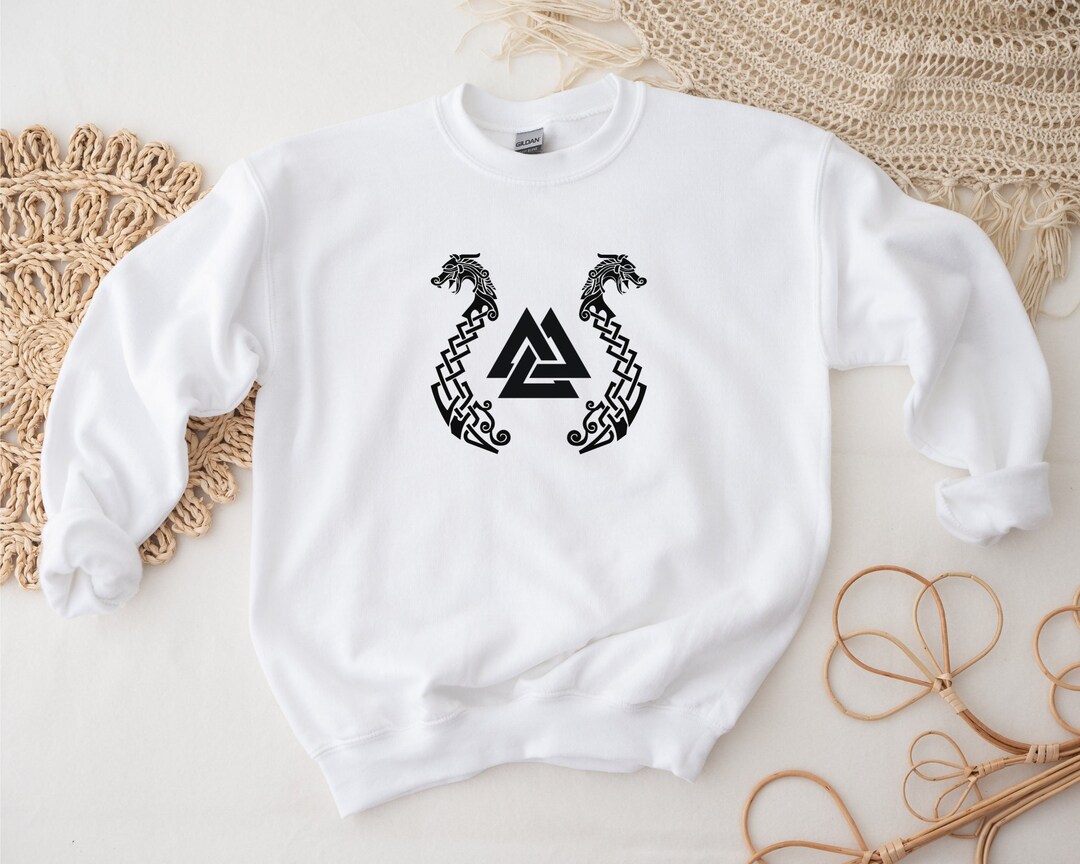 Viking Cartoon Norse Men's Sweatshirt