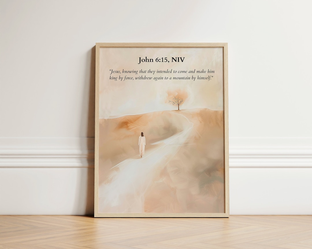 Follow Me Jesus, Jesus Walking Art, Bible Art, Christian Art, Jesus ...