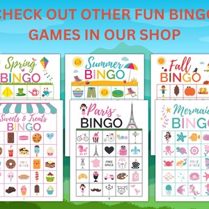 30 Printable Camping Bingo Cards | Camping Bingo for Kids | Family ...