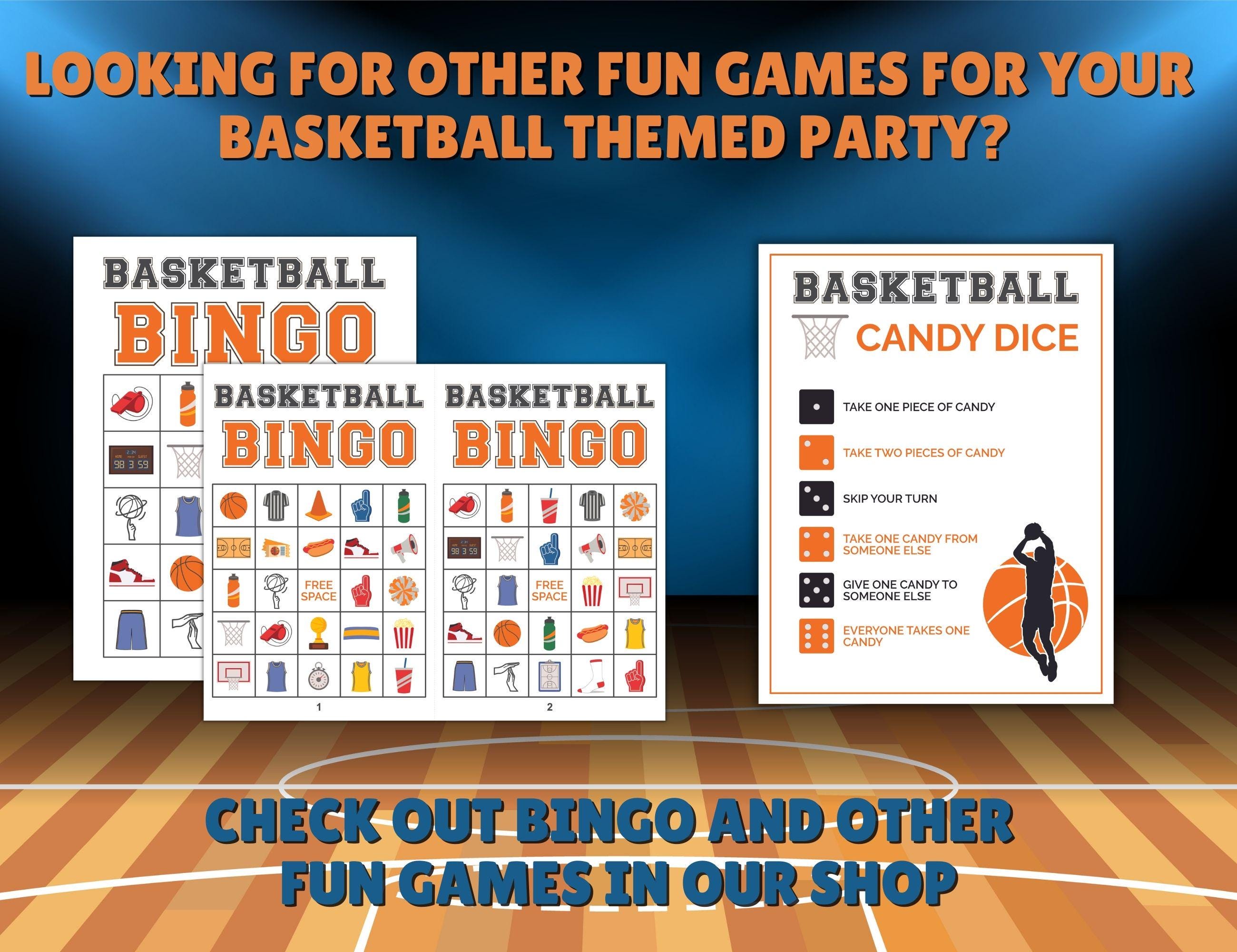 Basketball Squares Printable Game Board, 100 Square Basketball Pool ...