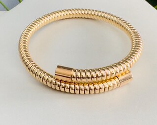 Braccialetto A Catena Placcato Oro 14K Con Ciondolo Croce – Regolabile, Delicato, Ipoallergenico Per Donna