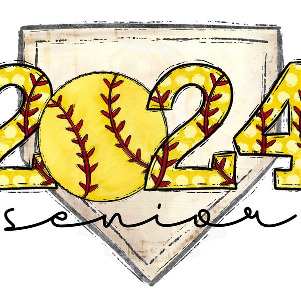 Senior 2023 Softball Etsy