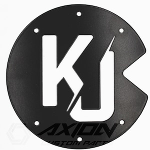 Fuel door guard jeep liberty kj black Axion Parts