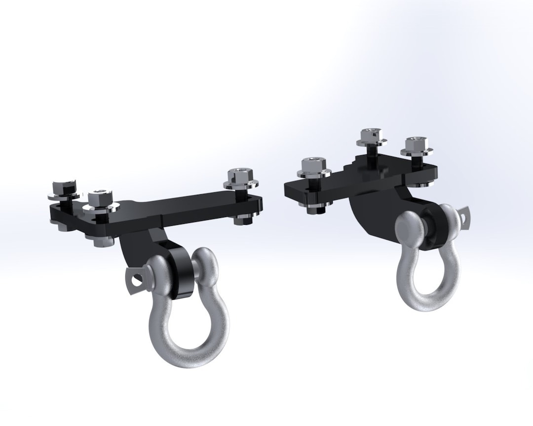 Axion Front Tow Hooks Kit for Jeep Grand Cherokee WH WK XK - Etsy