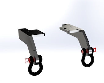 Axion front tow  hooks kit  for jeep grand cherokee  wj