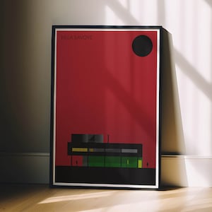 SAVOYE, Villa Sawaie, Le Corbusier, Modernist Kunstdruck, Architektur Poster, Minimalistischer Kunstdruck, French Modernist Design, Minimalistische Kunst