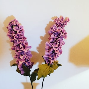 Felt Lilac Flower