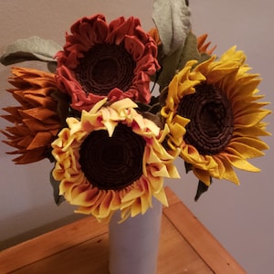 Assorted Color Sunflower Bouquet