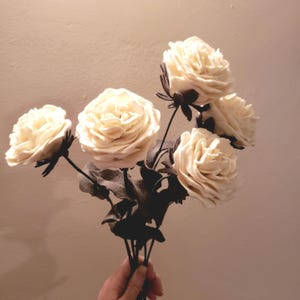 Felt David Austin Rose, Juliet Rose, Garden Rose