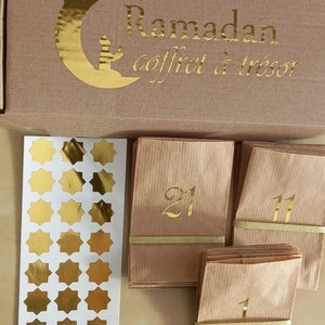 Ramadan Calendrier pour enfant avec 30 défis Cadeau Ramadan enfant Calendrier de l avent Ramadan planner Ramadan decoration image 2