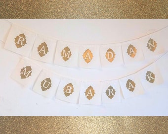 ramadan mubarak garland