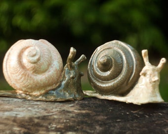 Handmade Ceramic Snail Planter: Succulent & Cactus Pot