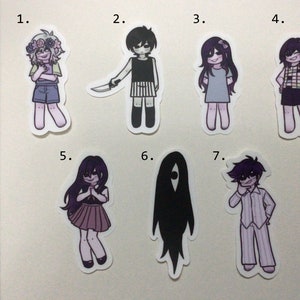 OMORI Chibi Stickers