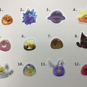 Slime Stickers - Slime Rancher 1 & 2