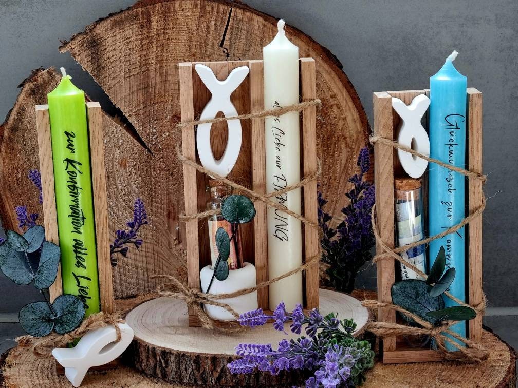 JIASHA Regalo in denaro per battesimo, comunione o cresima, regalo per battesimo, regalo in denaro, in legno, comunione, cresima, battesimo, regalo creativo in denaro, confezione per ragazze e ragazzi