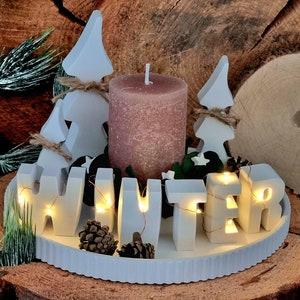 Decorative ring plate - Winter Edition