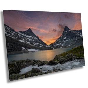 Sonnenuntergang Berg Fotografie, Natur Fotografie Druck, Berg Wand Kunst, Landschaft Dekor für Haus oder Büro