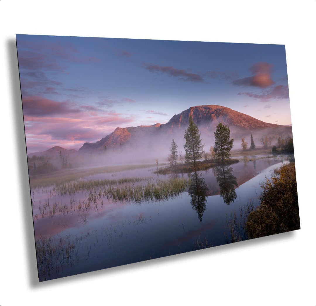 Mountain Sunrise Landscape Photo Print: Celestial Wall Art - Etsy