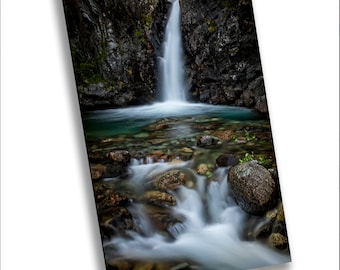 Calm Waterfall Photography Print/Canvas/Acrylic/Metal