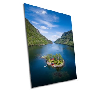 Norway Fjords Travel Poster, Fjords Poster Print, Scenic Landscape Print, Fjords Norway Wall Art, Fjords Travel Wall Decor, Norwegian Art