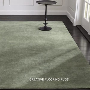 Solid plain colour Rugs handmade woolen Tuffted Carpet Premium quality Rugs for flooring area, 3x5, 4x6, 5x8, 6x9, 8x10, 8x11, 8x12, 9x12
