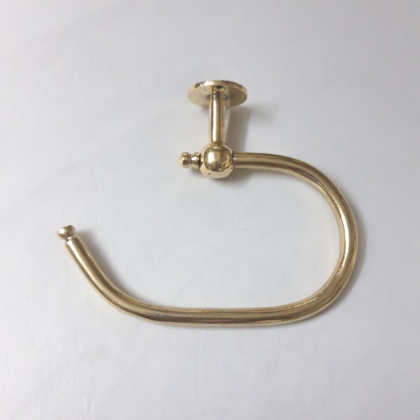 Powder Room Towel Holder - Etsy