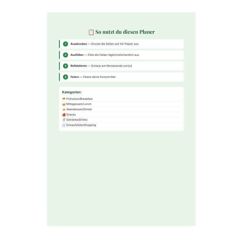 2026 Digital Meal Planner | Weekly Meal Plan | Meal Prep | PDF Download ...