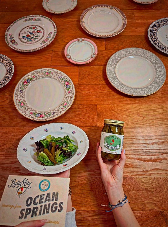 Southern Pickled Okra |The Lady May Premium Quality Goods